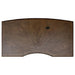 Hartshill 72-inch 7-drawer Executive Desk Burnished Oak
