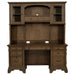 Hartshill 66-inch 5-drawer Credenza with Hutch Burnished Oak