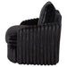 Sarco Corduroy Upholstered Swivel Accent Arm Chair Black