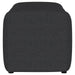 Summer Fabric Upholstered Tufted Accent Bench Charcoal