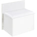 Danbury 3-drawer Makeup Vanity & Stool Set White High Gloss