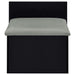 Danbury 3-drawer Makeup Vanity & Stool Set Black High Gloss
