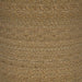 Halden Round Woven Seagrass Accent Side Table Light Brown