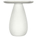 Perth 20-inch Side Table with Cloud-Shaped Top Off White