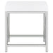 Eliza Vanity Set with Lighting & Stool White and Chrome