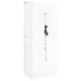 Cabra 4-door LED Curio Display Cabinet White High Gloss