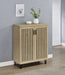 Brixton 2-door Entryway Shoe Storage Cabinets White Oak
