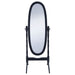 Foyet Wood Adjustable Full Length Cheval Mirror Black