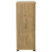 Bristol 6-shelf Engineered Wood Shoe Cabinet Golden Oak