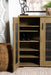 Bristol 6-shelf Engineered Wood Shoe Cabinet Golden Oak