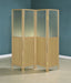Mattison 4-Panel Room Divider Folding Shoji Screen Natural