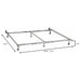 Kerns Queen or Eastern King or Cal King Bed Frame Black