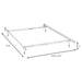 Kerns Twin or Full Bed Frame Black