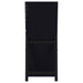 Windrose 28 x 67 Inch Tempered LED Standing Mirror Black