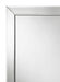Soline 22 x 61 Inch Framed Standing Floor Mirror Silver