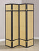 Pearce 4-panel Bamboo Room Divider Folding Screen Natural