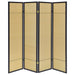 Pearce 4-panel Bamboo Room Divider Folding Screen Natural