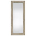 Cadence Tempered Glass Full Length Mirror Grey Washed Oak