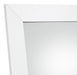 Cadence Tempered Glass Full Length Mirror White High Gloss