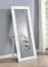Cadence Tempered Glass Full Length Mirror White High Gloss
