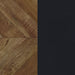 Marlene 3-Panel Room Divider Folding Screen Rustic Tobacco