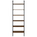 Owens 96-inch 6-shelf Wall Bookshelf Walnut