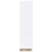 Dalton 65-inch 6-shelf Bookcase White and Distressed Pine