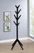 Margaret Solid Wood Coat Rack Clothing Hanger Black