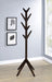 Margaret Solid Wood Coat Rack Clothing Hanger Cappuccino