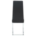 Montclair Upholstered Dining Side Chair Black (Set of 4)