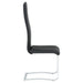 Montclair Upholstered Dining Side Chair Black (Set of 4)