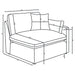 Hobson 4-piece Upholstered Modular Sectional Sofa Ivory