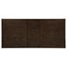 Ridgewell Rectangular Trestle Dining Table Dark Oak