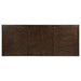 Ridgewell 9-piece Rectangular Trestle Dining Set Dark Oak