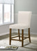 Paxton Upholstered Counter Height Dining Chair Beige (Set of 2)