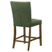 Paxton Upholstered Counter Height Dining Chair Green (Set of 2)