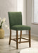 Paxton Upholstered Counter Height Dining Chair Green (Set of 2)