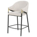 Chadwick Fabric Upholstered Counter Height Chair Beige (Set of 2)