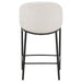 Chadwick Fabric Upholstered Counter Height Chair Beige (Set of 2)
