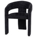 Carlow Upholstered Dining Arm Chair Black (Set of 2)