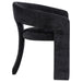 Carlow Upholstered Dining Arm Chair Black (Set of 2)