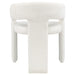 Carlow Upholstered Dining Arm Chair White (Set of 2)