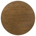 Franklin 5-piece 54-inch Round Dining Table Set Dark Brown