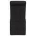 Shawna Upholstered Skirted Side Chair Black (Set of 2)