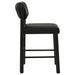 Hamlyn 5-piece Round Wood Counter Height Dining Set Black