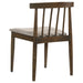 Cullen Dining Side Chair Upholstered Seat Walnut (Set of 2)