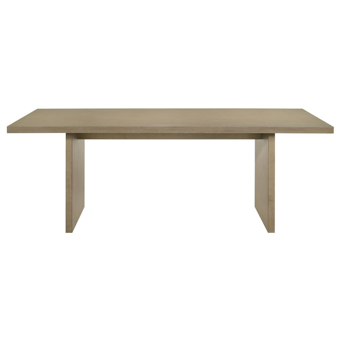 Decker 82-inch Rectangular Wood Dining Table Natural Oak