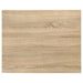Garza Space Saving Rectangular Dining Table Greige Oak