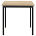 Garza 5-piece Space Saving Rectangular Dining Table Greige Oak