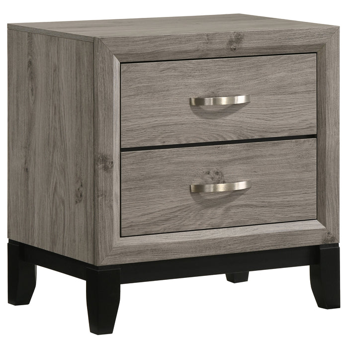 Valen Four-piece Full Bedroom Set Light Taupe